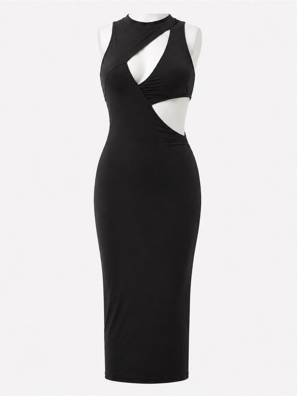 NWT - THE ACTIVE AVENUE - Summer Nights Dress - Large / Black